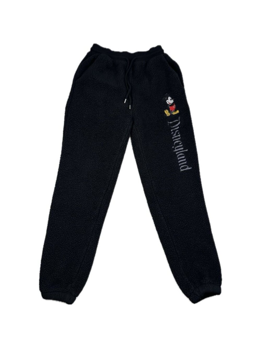 Disney Mickey Mouse Women’s Fleece Joggers Sweatpants Black Small
